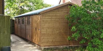 9.0m x 3.6m (30' x 12') Heavy Duty Workshop